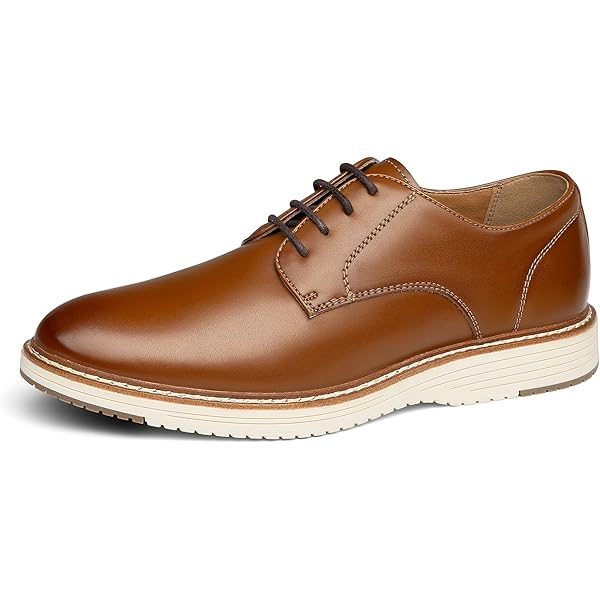 Amazon.com | Bruno Marc Men's Crossflex Oxford Dress Sneakers